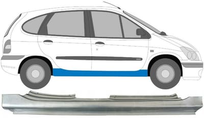 Volledige dorpel voor Renault Megane I Scenic 1995-2003 / Rechts