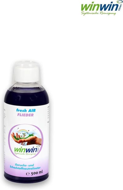winwinCLEAN Fresh AIR "FLIEDER" Geur- en Schadelijkestoffneutralisator 500ml