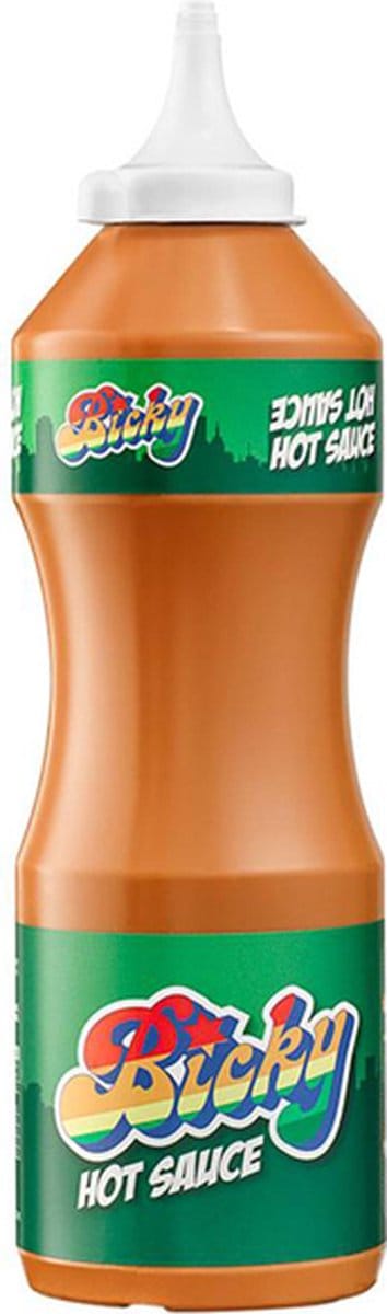 Bicky - Saus - Hot saus -Bruin - 900ml