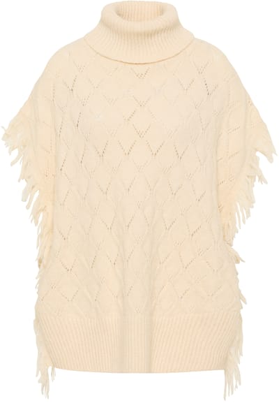 IZIA gebreide poncho gaya