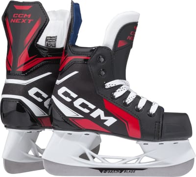 CCM - Next IJshockeyschaatsen - Kinderen - Zwart - Yt 7.0 (25 EU)
