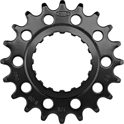 KMC Tandwiel voor E-Bike - 18T - Extra Hard Chromoly - Zwart - Duurzaam tot 10.000 km