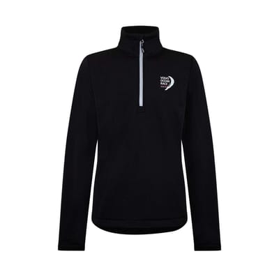 Puma Heren Half Ritssluiting Relaxed Fit Fleece Top (Zwart)
