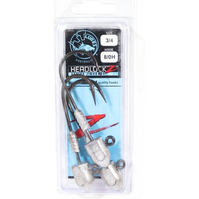 Tackle Tactics TT Headlockz HD jigkop 3/4 oz 8/0 3/verpakking (3313)