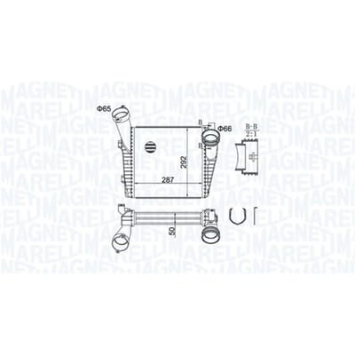 InlaatluchtRadiator MAGNETI MARELLI 351319204400
