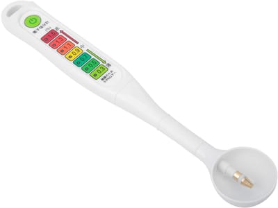 Dailygoods - Professionele Precisie-salinometer - Betrouwbare met LED-licht - Compact formaat - Zoutgehalte meten - Geschikt voor voedsel en vloeistoffen