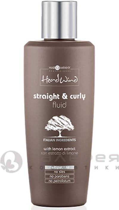 Hair Company Hoofd Wind Starght Curly