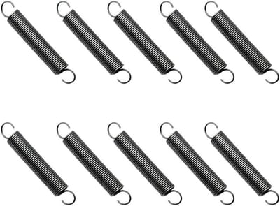 Trekveren Set - Dubbele Haak - Apparaten Reparatie - Roestbestendig Staal - 10 Stuks 80mm - Zilverkleurig