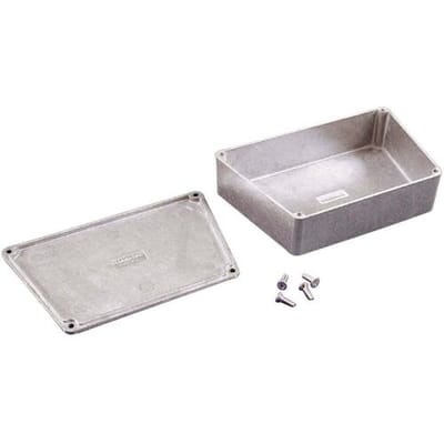 Hammond Electronics 1590TRPCBK Universele behuizing 151.02 x 95 x 39 Aluminium Zwart 1 stuk(s)
