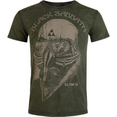 Black Sabbath T-shirt - US Tour 78 - S tot 4XL - voor Mannen - meerkleurig