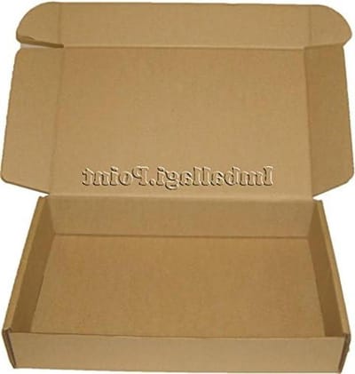 Kartonnen Verpakkingdozen - Opslagboxen - Verzending & Opslag - Robuuste Constructie - 26 x 26 x 5 cm - Wit