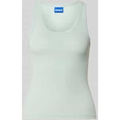 Regular fit tanktop van katoenmix model 'Damatank_B'