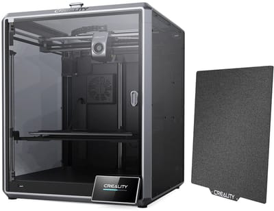 Creality K1 MAX High Speed 3D-printer+ Tijdelijke aanbieding: ontvang twee gratis rollen hoogwaardige printercompatibele verbruiksartikelen.
