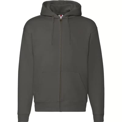 Hooded sweatshirt met rits Fruit of the Loom Premium