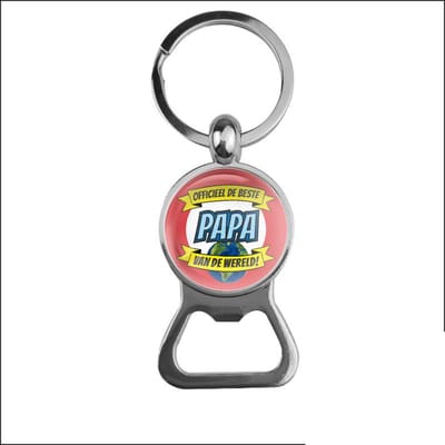 Bieropener Glas - Officieel De Beste Papa Van De Wereld