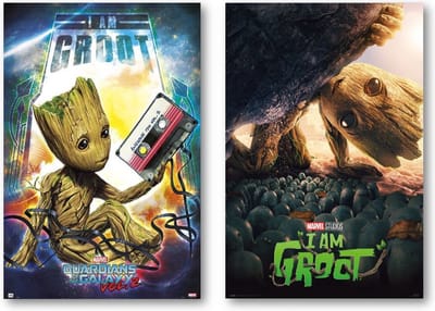 Guardians of the Galaxy poster - Set van twee posters - I Am Groot - 61 x 91,5 cm