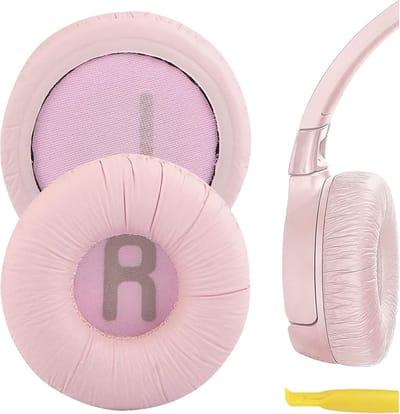 Phreeze Oorkussens - Geschikt voor JBL Tune 600 / T500BT / T450 / T450BT / 510 / 500 - 2 Stuks - Vervangende Koptelefoon Earpads - Oorkussens Met Noise Cancelling - Zacht Memory Foam - Roze