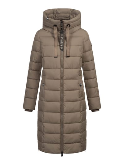 Navahoo Mondmädchen dames wintermantel met capuchon en fleecevoering