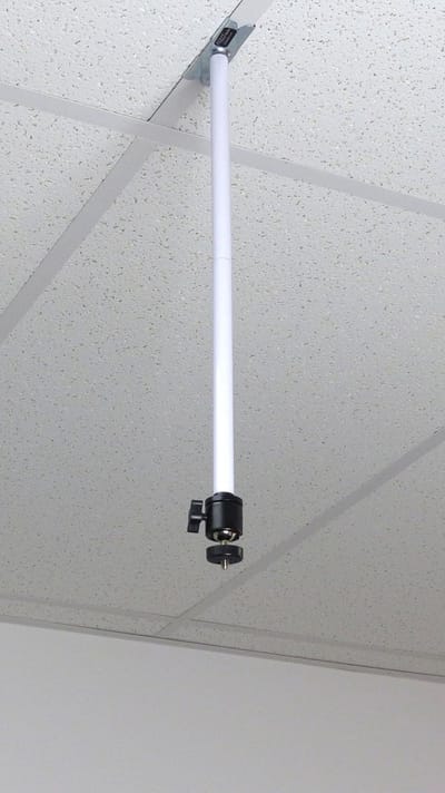 Pico Projector Beugel - Plafondhouder Mini - Beelden Projecteren - Verstelbare Ophanging - 9 of 17 Inch - Wit