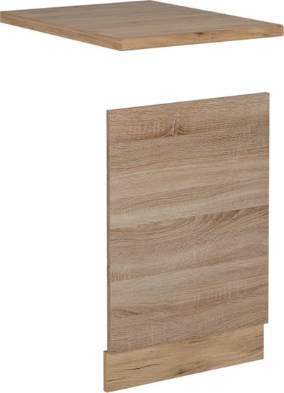 Vicco R-Line Voorpaneel vaatwasser – 45 cm, WB Eik Sonoma