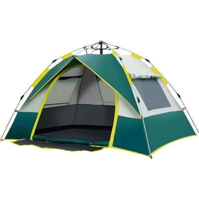 Tente Pop-Up d'extérieur, résistante à l'eau, Portable, automatique, instantanée, pour 2-3/3-4 personnes For 2-3 persons vert foncé