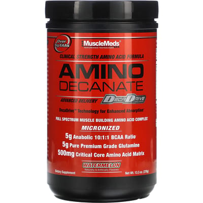 MuscleMeds, Amino Decanoate, Pastèque, 13,3 oz (378 g)