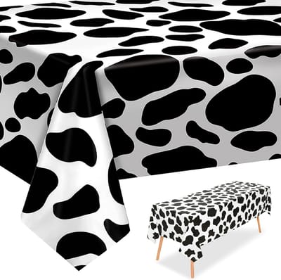 Jungle Safari Tafelkleed, 137 x 274 cm, Waterdicht Plastic Tafelcover voor Feestjes, Dieren Thema, Verjaardagsfeest, Kinderen en Volwassenen