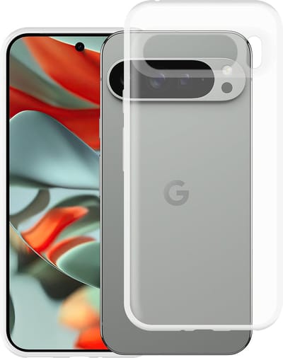 Cazy hoesje geschikt voor Google Pixel 9 Pro XL Hoesje Siliconen - Flexibele Case - Transparant
