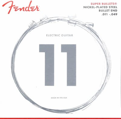 Fender F-3250M snaren set elektrisch, nickel roundwound, medium, 011-014-018-028-038-049