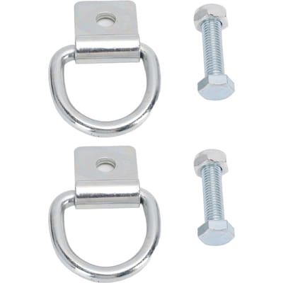 Aanhanger Sjorhaak Heavy Duty Schroefvast 10 mm Dikte Hoge Sterkte Staal Vrachtwagen Laadruimte Sjorhaak white