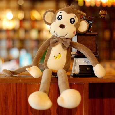 Kawaii Pp Katoen Aap Aap Knuffeldier Aap Knuffeldier Schattige Cartoon Aap Paascadeaus