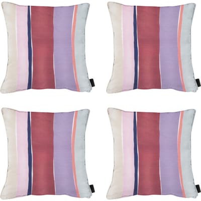 Madison - Sierkussen Nox - Mulitkleur - 50x50x10cm - Set van 4