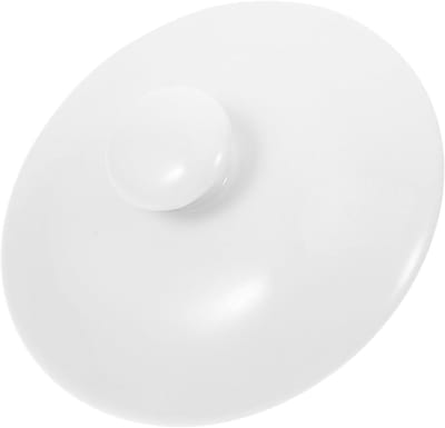 Vervangend keramisch deksel van 10 cm voor soepkommen en stoofschotels, multifunctioneel en magnetronbestendig voor keuken en horeca