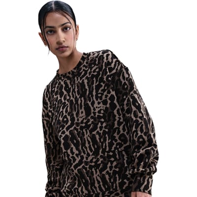 Nike Sportswear Sweatshirts Dames - Zwart - Maat 36 - Katoen Jersey