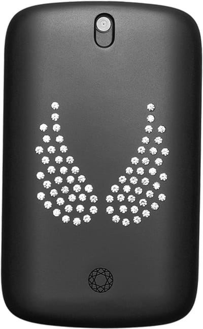 Force Case, Antibacteriële reinigingsspray 15 ml Strassé Wings met microvezeldoekje, Zwart / Wit