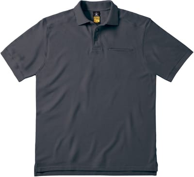 B&C Skill Pro Polo Shirt CGPUC10 - Dark Grey - L