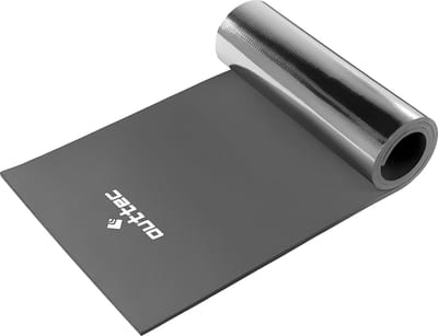 Outtec® Slaapmat EVA met Aluminiumlaag - Isolatiemat - Schuimmat - Kampeermat - Isolerende Mat - 180 x 50 cm - Ultralicht