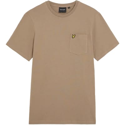 T-shirt met zak Lyle & Scott