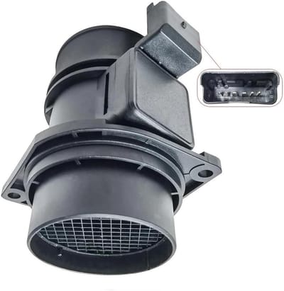 Luchtmassameter Sensor - MAF Meter - Motor Optimalisatie - Nauwkeurige Luchtmeting - 350 Gram - Zwart