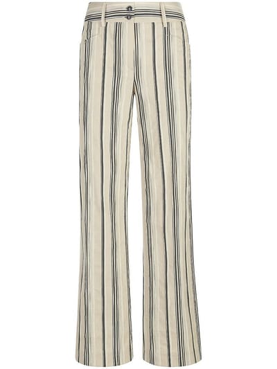 Broek Van Peter Hahn beige