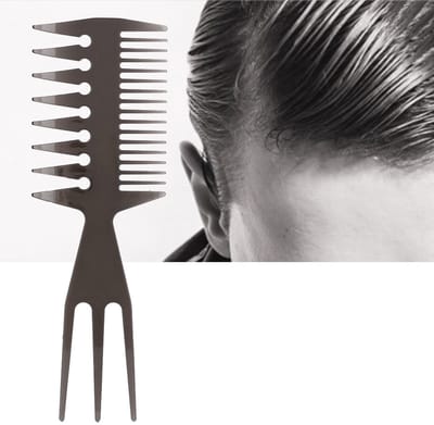 Dailygoods- Kapperskam Hittebestendig - Brede Tandkam - Antistatische Kam - Duurzaam Kunststof - Compact en Lichtgewicht - Geschikt voor Thuisgebruik - Haar Kam