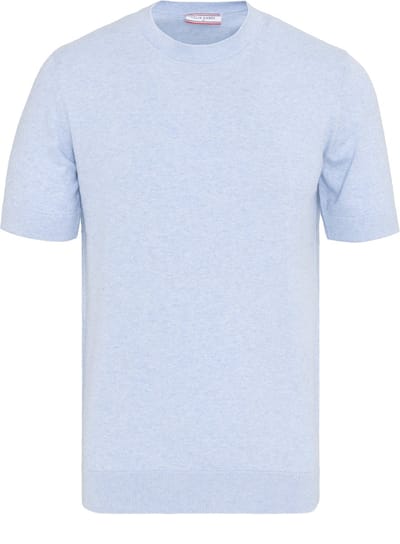 Felix Hardy Tshirt 100% Katoen - 2 Pack Heren Ecru-Blauw Gemêleerd - S