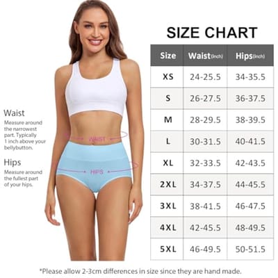 Comfortabel Katoenen Ondergoed voor Dames - Hoogwaardige Slip met Hoge Taille