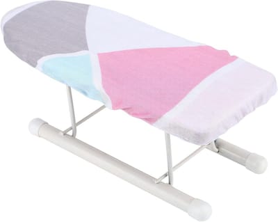 Opvouwbare Mini Strijkplank van Vuurvast Katoen - Draagbaar en Compact - Ideaal voor Hobbykamer en Huishouden - Inklapbaar Ontwerp - 10,2 x 4,3 x 3,5 Inch