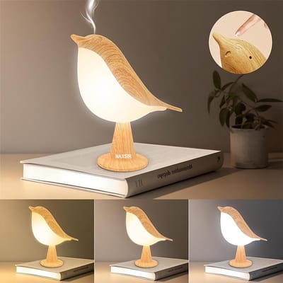 Touch nachtlamp met 3 dimstanden, draadloze tafellamp, woondecoratie