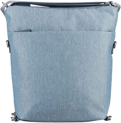 JOST schoudertas Bergen Shoulderbag Misty Blue blauwgrijs