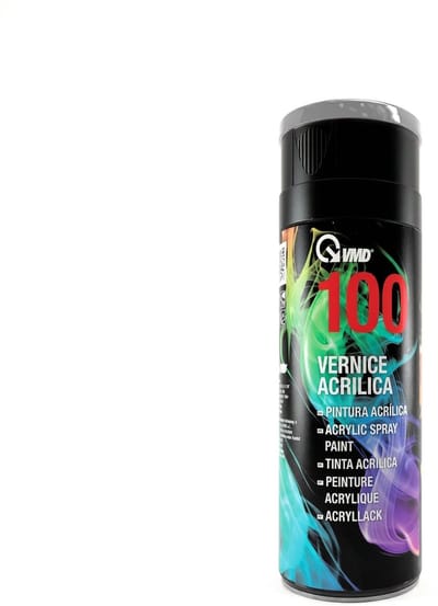 Acryllak Spray Grijs 400 ml - Acryl Lak Spuitbus - Hoogglans Lakverf voor Metaal, Hout en Kunststof - Sneldrogend - Hoge Hechting - Glanzende Afwerking [17300-7040]