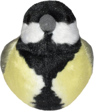 Wild Republic - Knuffel - Koolmees - Knuffel met Geluid - 16 cm