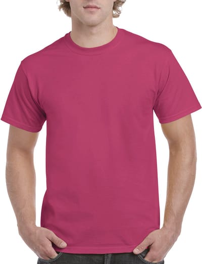 T-shirt met ronde hals 'Ultra Cotton' Gildan Heliconia - S