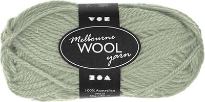 Melbourne wolgaren, L: 92 M, lichtgroen, 50 gr/ 1 bol